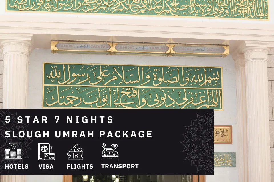 7 Nights 5 Star Slough Umrah Package